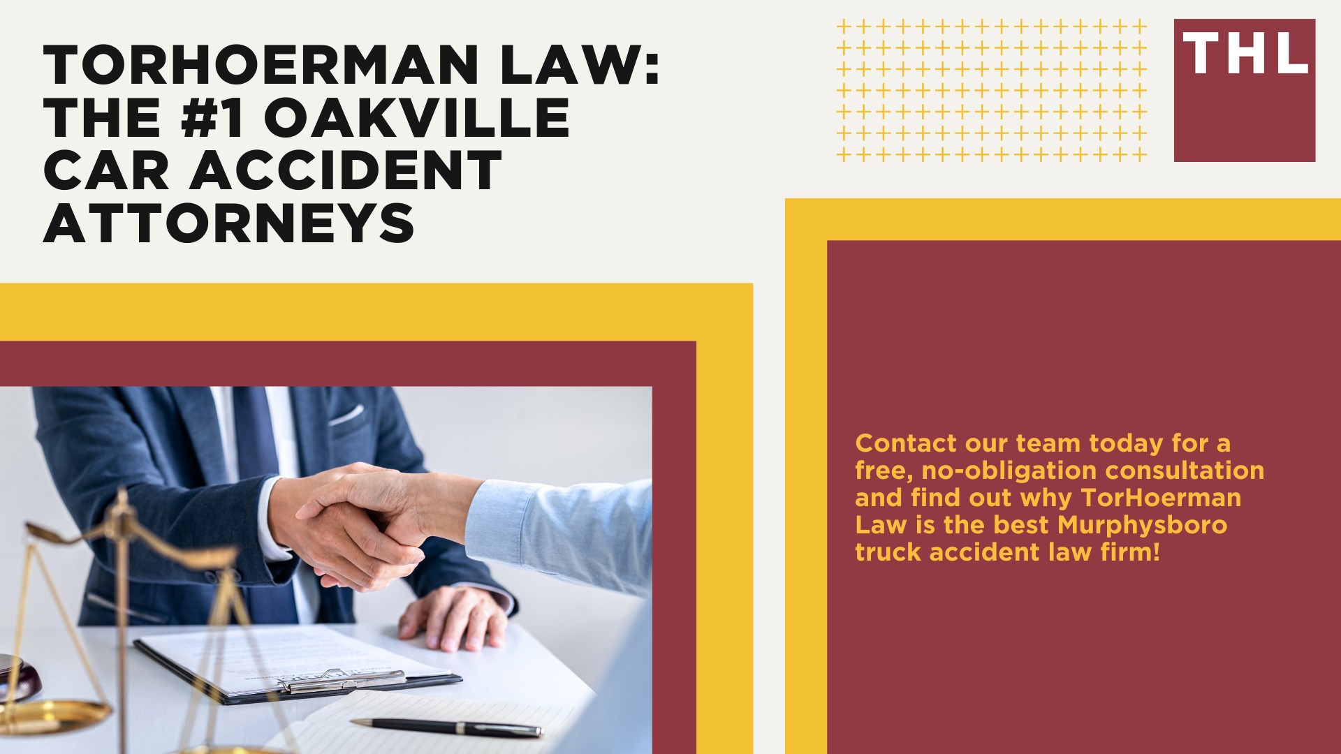 The #1 Murphysboro Truck Accident Lawyer; Murphysboro Truck Accident Lawyer; 6 Questions to Ask When Hiring a Murphysboro Truck Accident Lawyer; Commercial Truck Accidents in Murphysboro, Illinois (IL); Truck Accident Facts & Statistics; Murphysboro Commercial Trucking Rules & Safety Regulations for Truck Drivers; The 8 Most Common Causes of Truck Accidents in Murphysboro (IL); 4 Steps to Take When Filing a Murphysboro Trucking Accident Lawsuit; TORHOERMAN LAW The #1 Truck Accident Attorney Murphysboro Has to Offer!