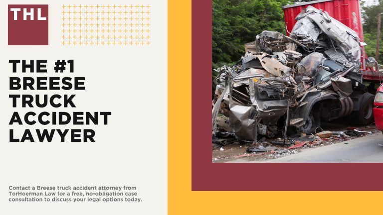 The #1 Breese Truck Accident Lawyer; Breese Truck Accident Lawyer; 6 Questions to Ask When Hiring a Breese Truck Accident Lawyer; Commercial Truck Accidents in Breese, Illinois (IL); Truck Accident Facts & Statistics; Breese Commercial Trucking Rules & Safety Regulations for Truck Drivers; The 8 Most Common Causes of Truck Accidents in Auburn (IL); 4 Steps to Take When Filing a Berkeley Trucking Accident Lawsuit; TORHOERMAN LAW The #1 Truck Accident Attorney Breese Has to Offer!