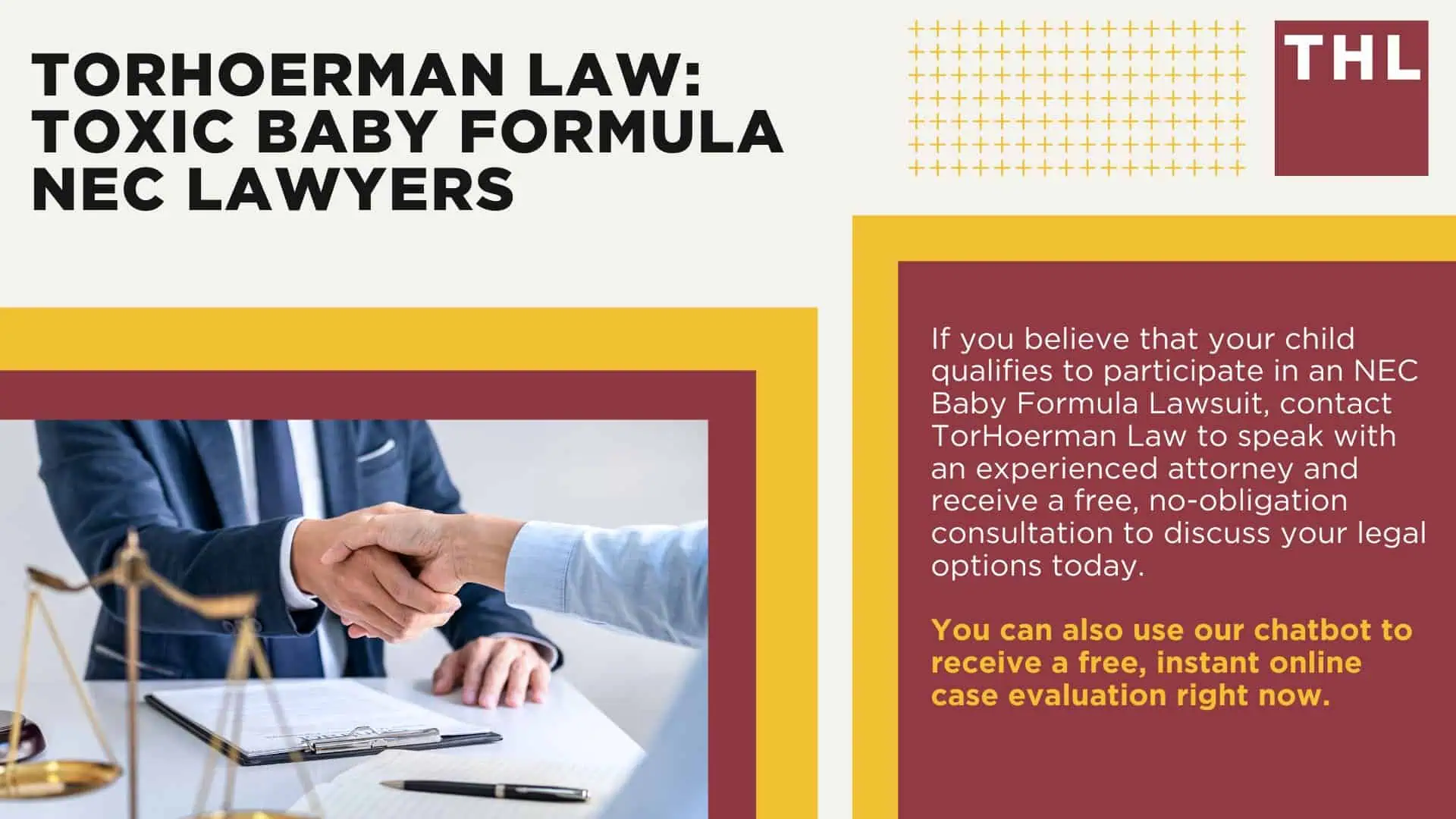 Toxic Baby Formula NEC Lawsuit _ Similac and Enfamil NEC Baby Formula Lawsuits; Overview of the NEC Baby Formula Lawsuits; Overview of the NEC Baby Formula Lawsuits; Symptoms Of Necrotizing Enterocolitis (NEC); What Can I Do If My Child Has Been Affected By NEC; Filing NEC Baby Formula Lawsuits_ What to Know; Gathering Evidence for a NEC Baby Formula Lawsuit; Assessing Damages in NEC Baby Formula Lawsuits; Baby Formula NEC Lawsuit Settlement Amounts; TorHoerman Law_ Investigating the Depo-Provera Brain Tumor Lawsuit