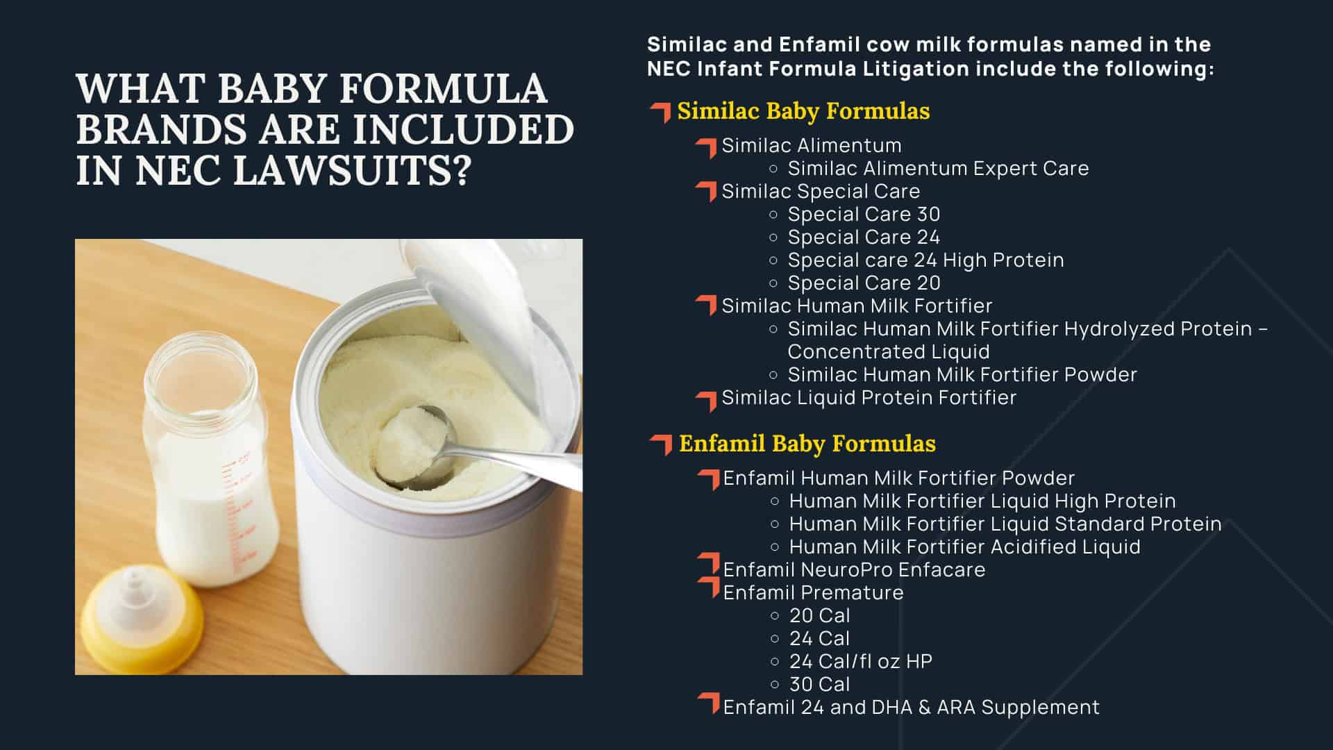 OVERVIEW OF THE NEC BABY FORMULA LAWSUITS - TOXIC BABY FORMULA NEC LAWSUITS - TORHOERMAN LAW; WHAT IS THE NEC INFANT FORMULA MDL_ - TOXIC BABY FORMULA NEC LAWSUITS - TORHOERMAN LAW; WHAT BABY FORMULA BRANDS ARE INVLUDED IN NEC LAWSUITS_ -TOXIC BABY FORMULA NEC LAWSUITS - TORHOERMAN LAW