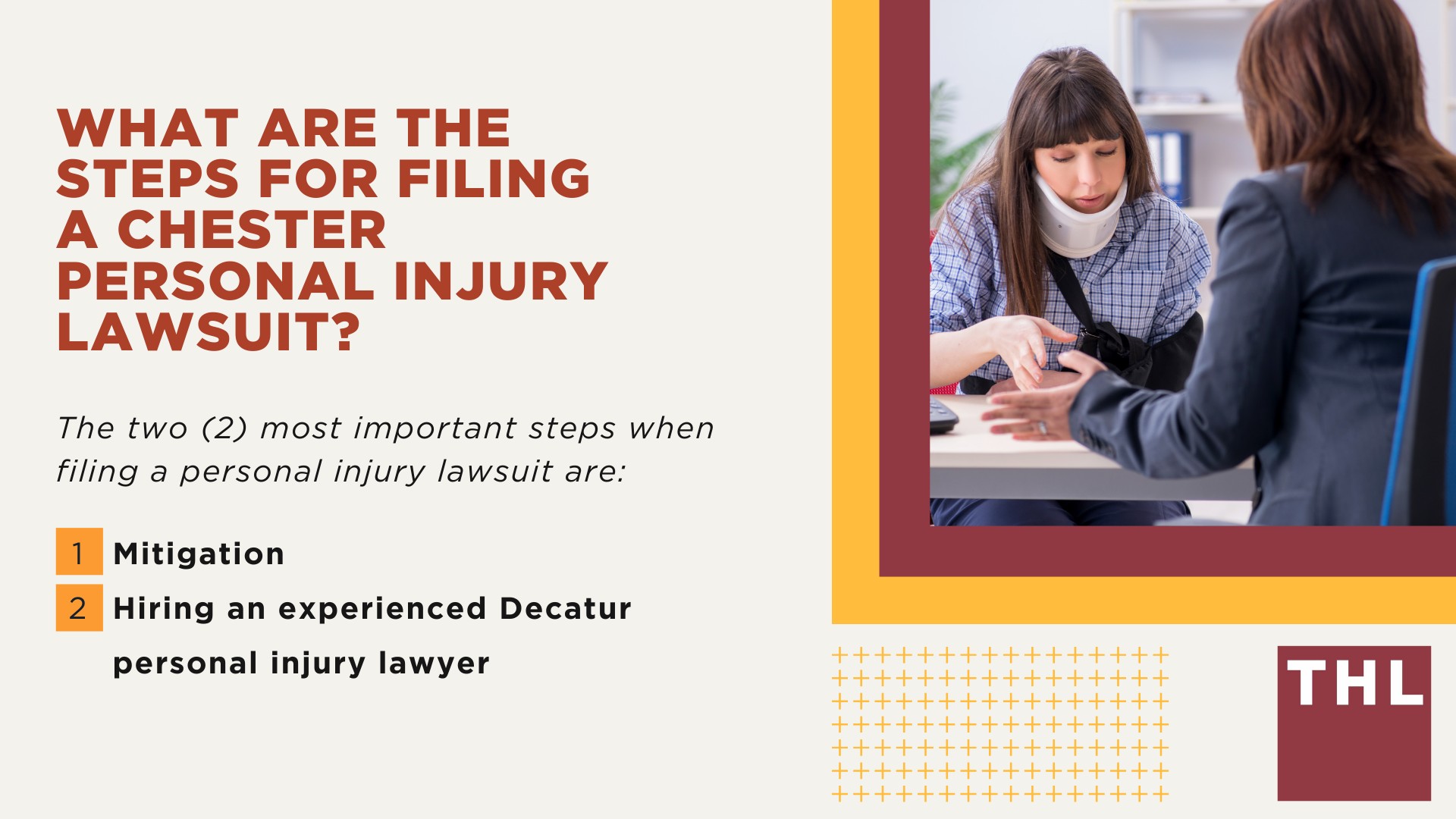 The #1 Chester Personal Injury Lawyer; What Are the Benefits of Hiring a Personal Injury Lawyer in Chester; What Are the Steps for Filing a Chester Personal Injury Lawsuit