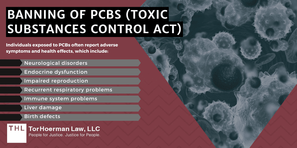 How Are Humans Exposed to PCBs; How Do People Get Exposed to PCBs; PCB Exposure; PCB Lawsuit; PCB Exposure Lawsuit; Polychlorinated Biphenyls PCBs; PCB Health Effects; PCB Health Risks; What Are Polychlorinated Biphenyls (PCBs); The History Of Polychlorinated Biphenyls (PCBs); Banning Of PCBs (Toxic Substances Control Act) (2)