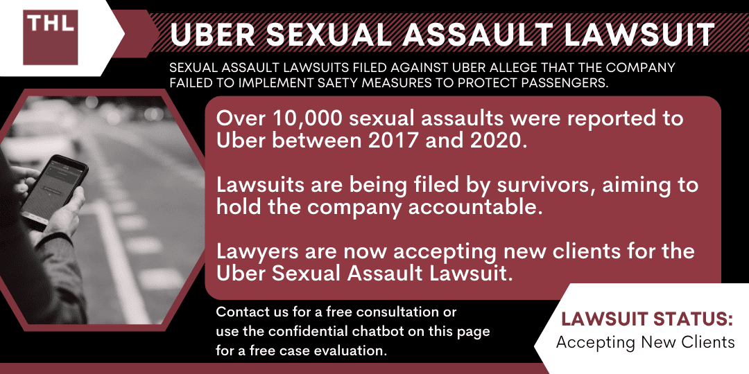 Uber Sexual Assault Lawsuit Overview; Uber Sexual Assault Settlements_ Projections and Estimations; What is MDL and How is it Different from a Class Action Lawsuit; Lawsuits for Uber Drivers Assaulted by Passengers; Uber's Safety Record_ Sexual Assault Claims and Accountability; Uber Safety Report on Sexual Assaults; Do You Qualify for the Uber Sexual Assault Lawsuit; TorHoerman Law_ Uber Sexual Assault Attorneys'; Uber Sexual Assault Lawsuit - Uber Sexual Assault Lawsuit Overview - - torhoerman law; Uber Sexual Assault Lawsuit - What is the Uber Sexual Assault MDL_ - torhoerman law; Uber Sexual Assault Lawsuit - How Many Uber Sexual Assault Lawsuits Have Been Filed_ - torhoerman law; Uber Sexual Assault Lawsuit - Uber Sexual Assault Lawsuit Overview - - torhoerman law; Uber Sexual Assault Lawsuit - What is the Uber Sexual Assault MDL_ - torhoerman law; Uber Sexual Assault Lawsuit - How Many Uber Sexual Assault Lawsuits Have Been Filed_ - torhoerman law; Uber Sexual Assault Lawsuit - What is MDL and How is it Different from a Class Action Lawsuit_ - torhoerman law; Uber Sexual Assault Lawsuit - Lawsuits for Uber Drivers Assaulted by Passengers - torhoerman law; Uber Sexual Assault Lawsuit - Potential Uber Sexual Assault Settlement Amounts - torhoerman law; Uber Sexual Assault Lawsuit - How are Uber Lawsuit Settlement Projections Determined_ - torhoerman law; Uber Sexual Assault Lawsuit - Uber Safety Report on Sexual Assaults - torhoerman law; Uber Sexual Assault Lawsuit - Does Uber Mandate Mediation for Sexual Assault Claims_ - torhoerman law; Uber Sexual Assault Lawsuit - Do You Qualify for the Uber Sexual Assault Lawsuit_ - torhoerman law; Uber Sexual Assault Lawsuit - TorHoerman Law_ Uber Sexual Assault Attorneys - torhoerman law