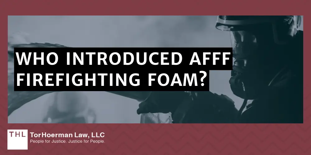 Who Introduced AFFF Firefighting Foam