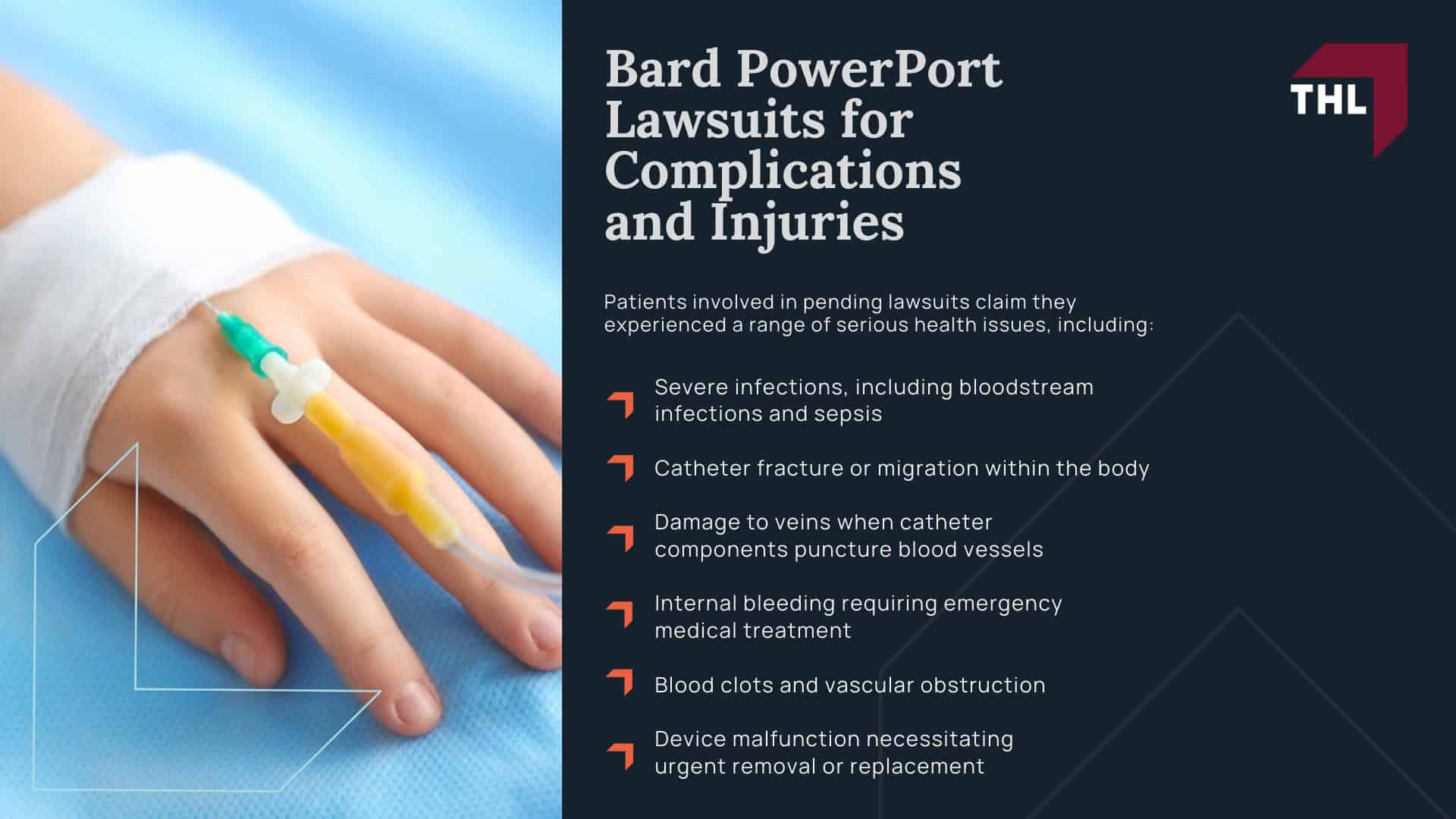 Common Power Port Complications, Risks, and Symptoms - Bard PowerPort Complications and Injuries - torhoerman law; Common Power Port Complications, Risks, and Symptoms - Bard PowerPort Lawsuits for Complications and Injuries - torhoerman law