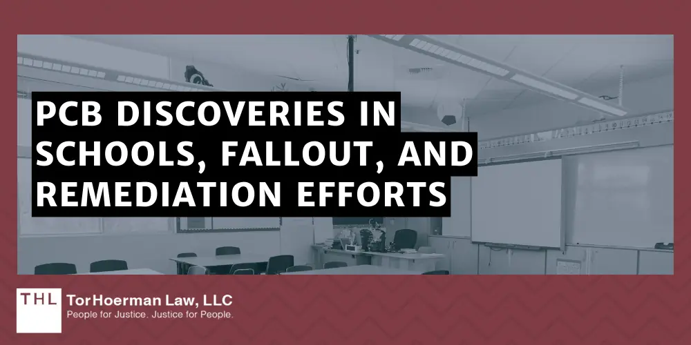 PCBs in Schools; PCB Exposure; PCB Lawsuit; PCB Containing Building Materials; PCBs in School Buildings; PCB Exposures; PCB Contamination; An Overview Of PCB Contamination In School Buildings; Where Are PCBs Found In Schools; Types Of PCB Exposures In Schools; Have PCBs Been Removed From Schools;PCB Discoveries In Schools, Fallout, And Remediation Efforts