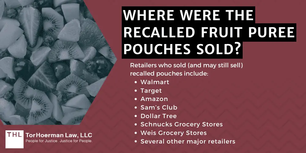 WanaBana Lead Poisoning Lawsuit; WanaBana recall; WanaBana Lead Exposure; Fruit Pouch Lead Contamination; Fruit Pouch Recall; Apple Cinnamon Fruit Pouch Recall; Cinnamon Applesauce Recall; WanaBana Recall Information Extremely High Concentrations Of Lead Found In Recalled Products; Reports Of Lead Poisoning Prompts Investigation; FDA Says Lead Contamination In Applesauce Pouches May Have Been Intentional; Where Were The Recalled Fruit Puree Pouches Sold