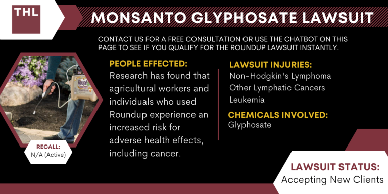 Monsanto Glyphosate Lawsuit; Roundup Lawsuit; Roundup Lawsuits; Roundup Exposure Lawsuit; Roundup Lawyers; What Is Monsanto's Roundup; Glyphosate Health Risks; Roundup Linked To Cancer; Impact On Public Awareness And Regulation; The Role Of Roundup Lawsuit Lawyers; Insights And Health Risks Identified In Roundup Cancer Studies