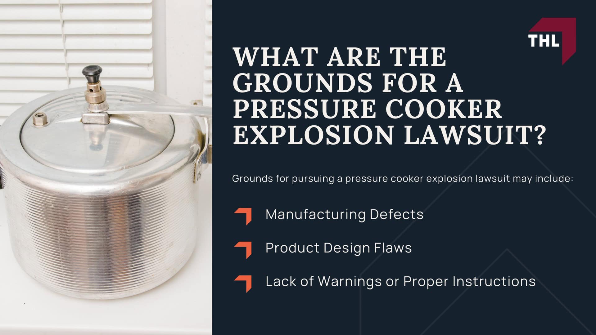 Pressure Cooker Injuries - Injuries Caused by Dangerous Pressure Cookers - torhoerman law; Pressure Cooker Injuries - What You Need To Know About Pressure Cookers - torhoerman law; Pressure Cooker Injuries - Why Do Pressure Cookers Explode_ - torhoerman law; Pressure Cooker Injuries - What are the Grounds for a Pressure Cooker Explosion Lawsuit_ - torhoerman law
