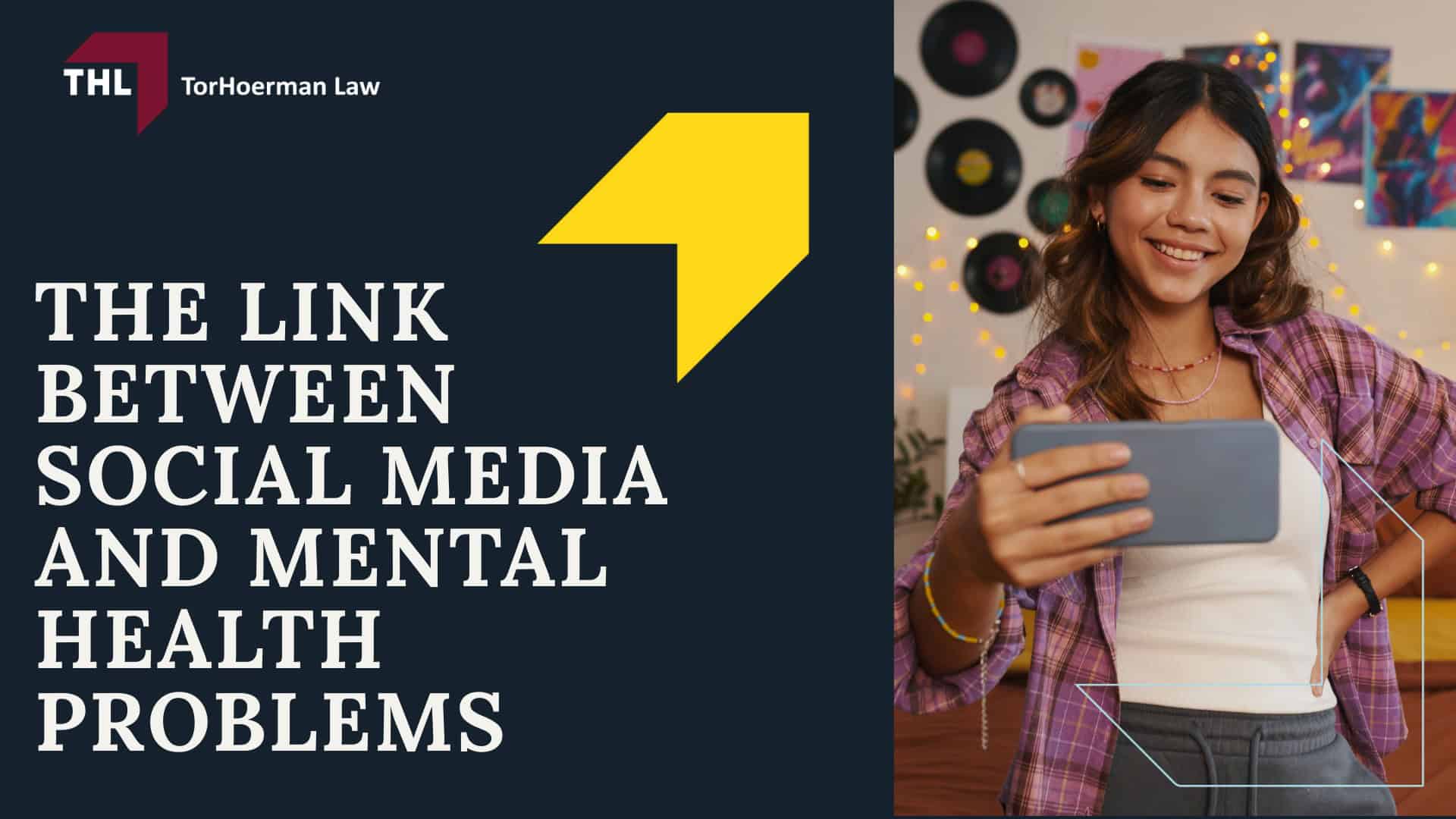 Social Media Self Harm Lawsuit - The Link Between Social Media and Mental Health Problems - torhoerman law
