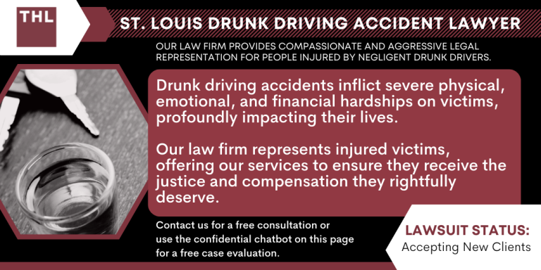 St. Louis Drunk Driving Accident Lawyer; St Louis Car Accident Lawyer; St Louis Car Accident Attorney; St Louis Car Crash Lawyer; Understanding The Impact Of Drunk Driving Accidents; Legal Challenges In DUI Accidents; Compensation And Justice For DUI Accident Victims; Navigating The Missouri Legal System; Support And Resources For Car Accident Victims