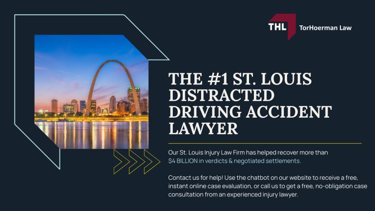Understanding Distracted Driving Accidents; What Constitutes Distracted Driving; Legal Implications Of Distracted Driving Accidents; Role of a Distracted Driving Accident Lawyer; Compensation For Car Accident Victims; Navigating Car Accident Claims; Our Lawyers Provide Support and Advocacy; TorHoerman Law_ Talk to Our St. Louis Car Accident Lawyers; The #1 St. Louis Distracted Driving Accident Lawyer - FEATURED IMAGE - TorHoerman Law