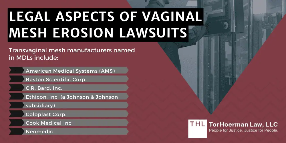 Vaginal Mesh Erosion Lawsuit; vaginal mesh erosion; vaginal mesh lawsuit; transvaginal mesh lawsuit; vaginal mesh complications; vaginal mesh pelvic pain; Vaginal Mesh And Its Uses; Vaginal Mesh Erosion; Impact Of Vaginal Mesh Erosion On Patients; Other Vaginal Mesh Injuries; Medical Procedures Addressing Vaginal Mesh Erosion; Legal Aspects Of Vaginal Mesh Erosion Lawsuits