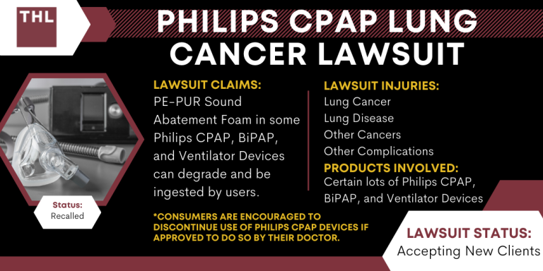 Philips CPAP Lung Cancer Lawsuit; Philips CPAP Lawsuit; Philips CPAP Cancer Lawsuit; Philips CPAP Device Potentially Linked To Lung Cancer Risk; Health Problems And Diseases Potentially Linked To The Philips CPAP; Philips CPAP Lawsuit Overview; An Overview Of The Philips Respironics Recalls; Do You Qualify For The Philips CPAP Lung Cancer Lawsuit