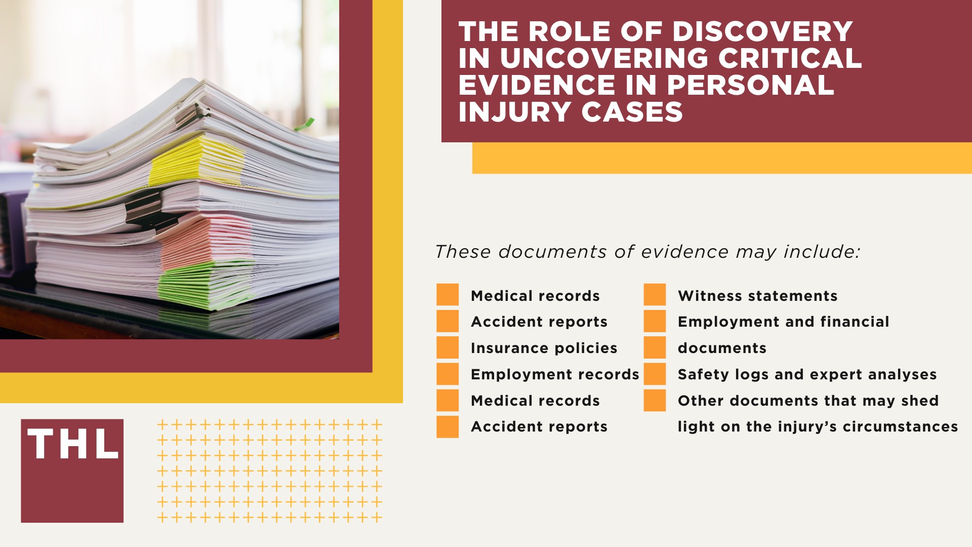 Role of Discovery in Uncovering Critical Evidence in Personal Injury Cases