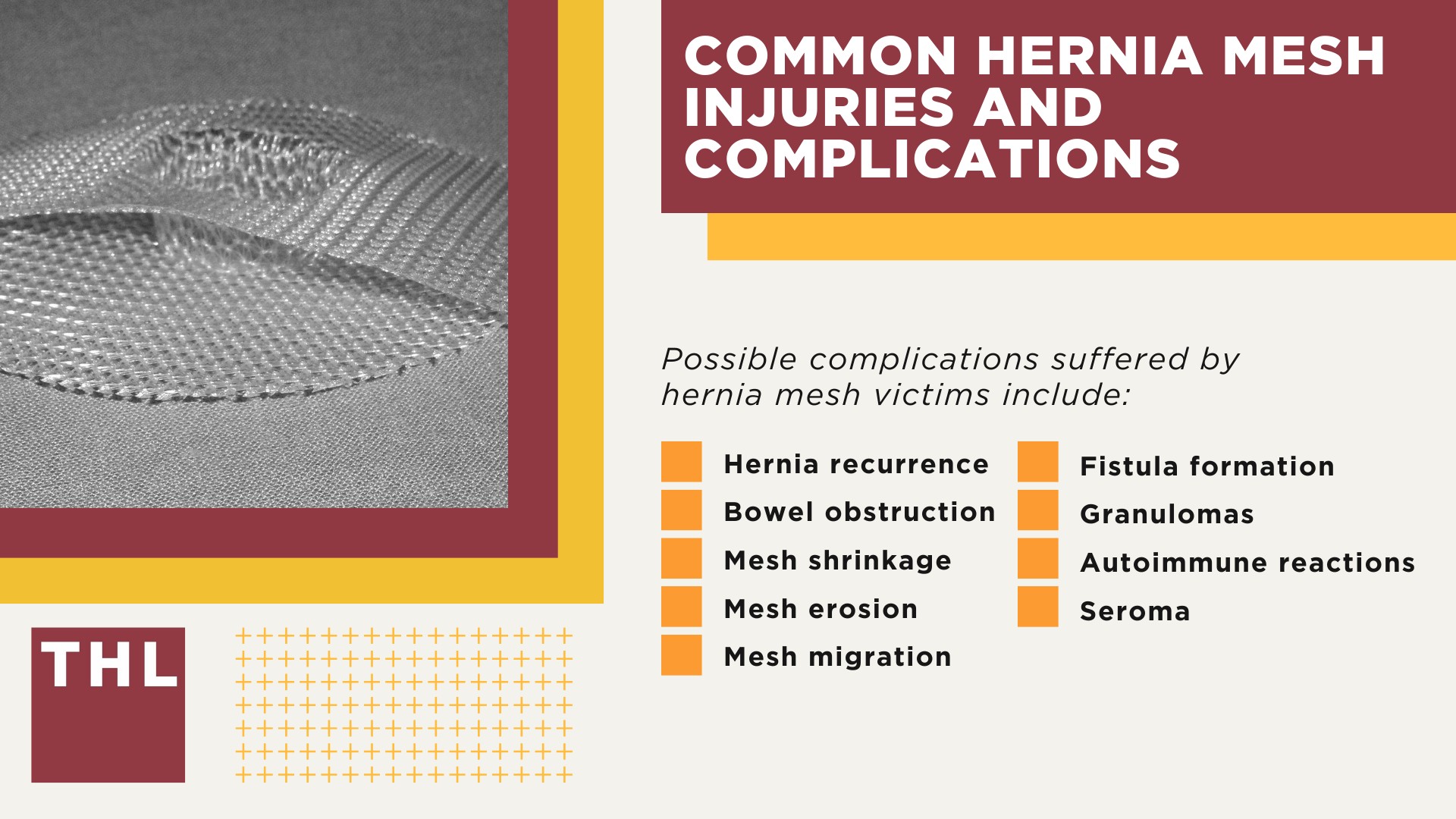 An Overview of the Hernia Mesh Lawsuits; Hernia Mesh Lawsuit Settlements_ Estimations and Projections; Common Hernia Mesh Injuries and Complications