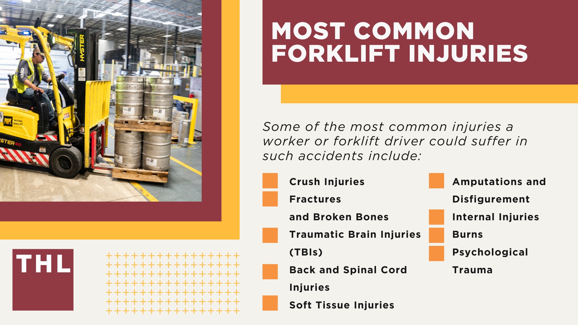 Most Common Forklift Injuries