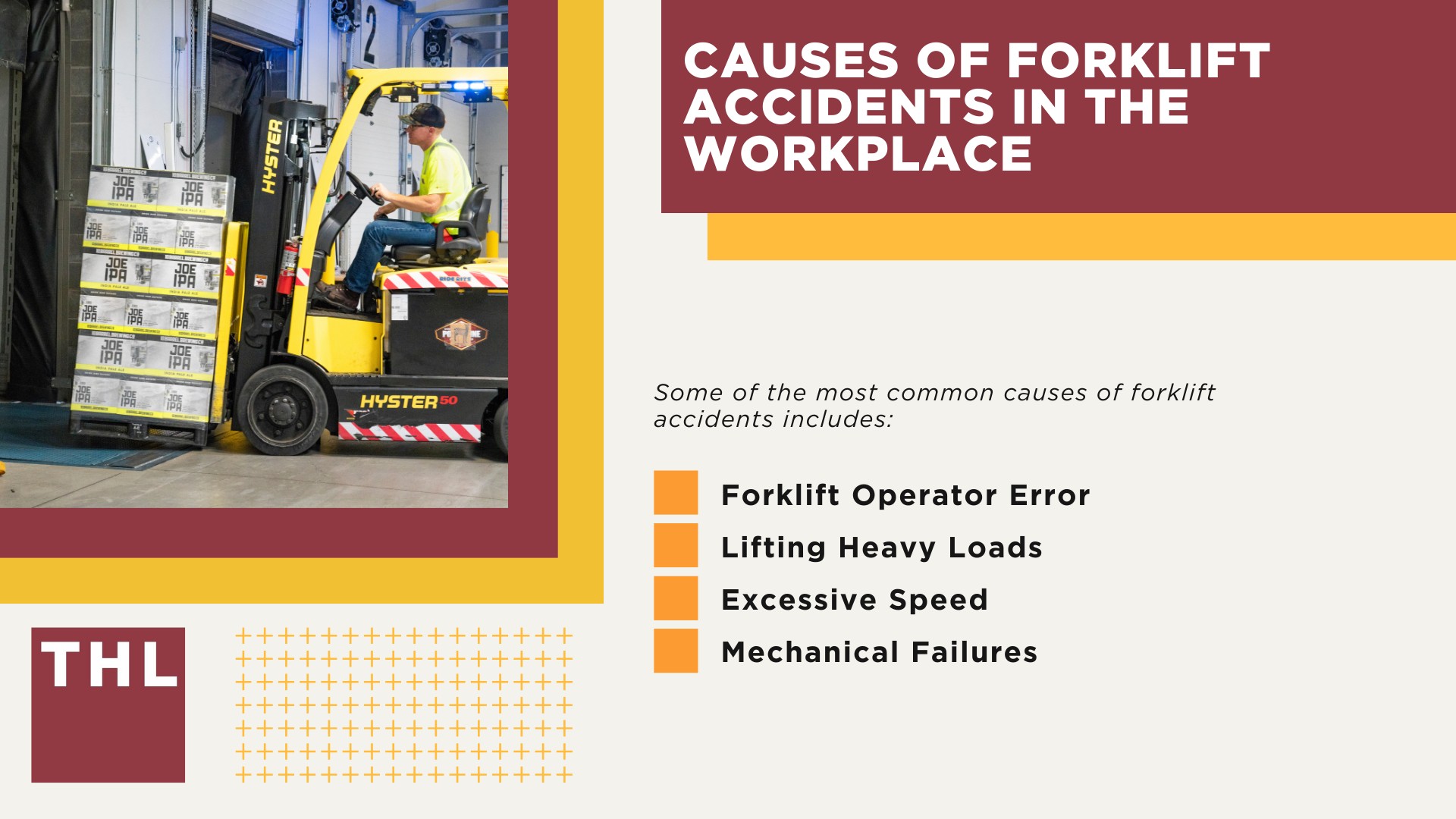Causes of Forklift Accidents in the Workplace