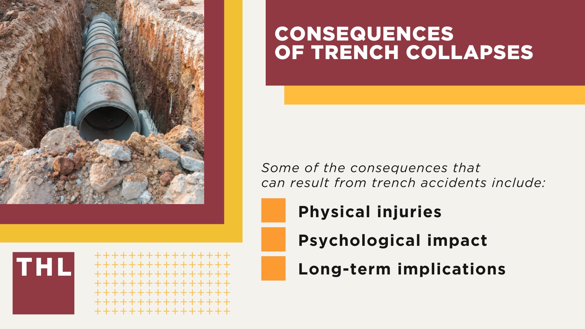 Consequences of Trench Collapses
