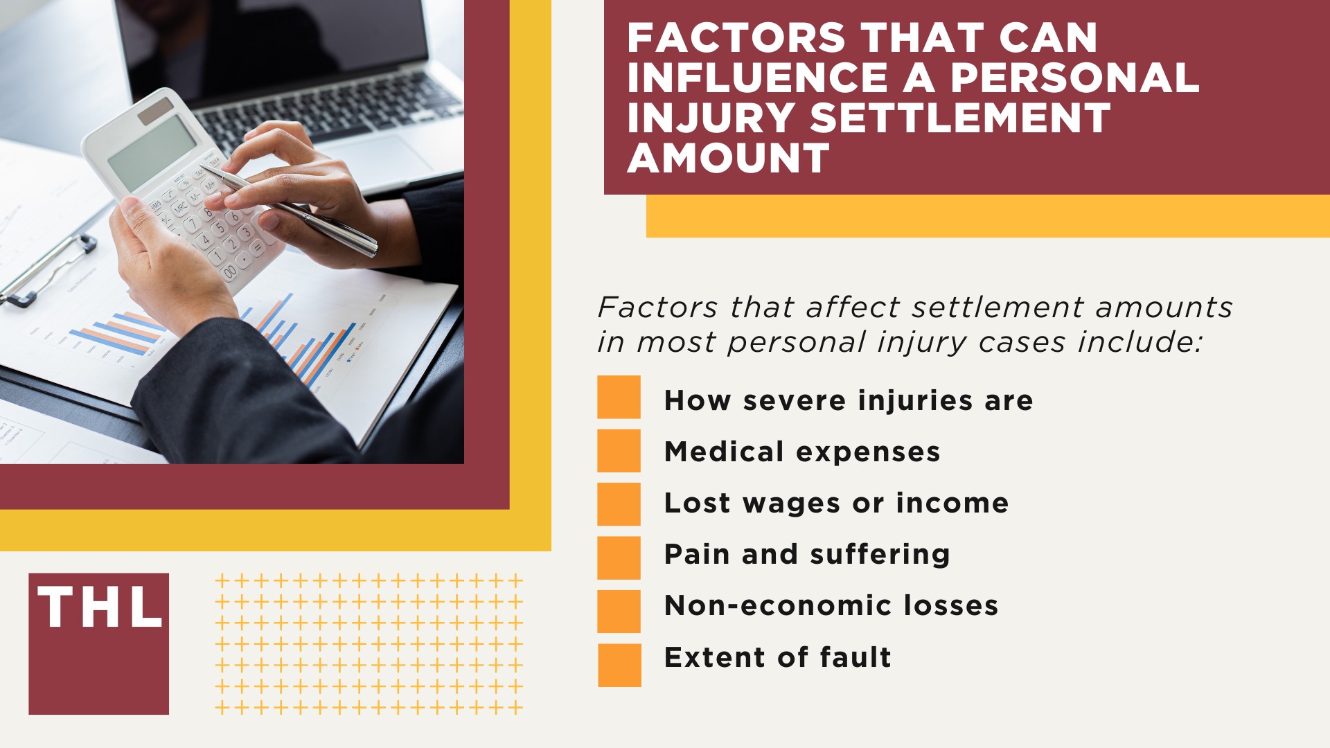 The Different Types of Damages; Factors That Can Influence a Personal Injury Settlement Amount