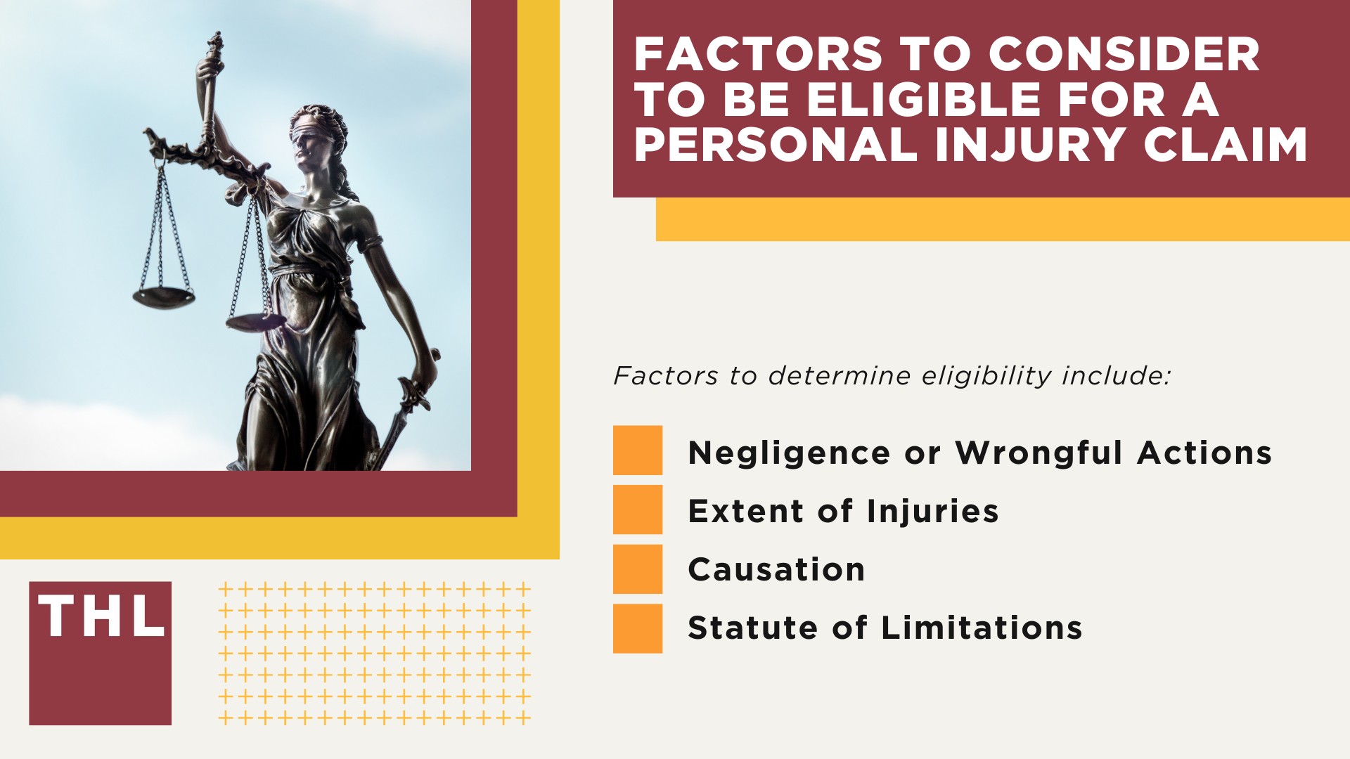 What Is a Personal Injury Case; Single-Event Personal Injury Cases; Other Types of Personal Injury Cases; Mass Torts; Our Major Mass Tort Practice Areas; Factors To Consider To Be Eligible for a Personal Injury Claim