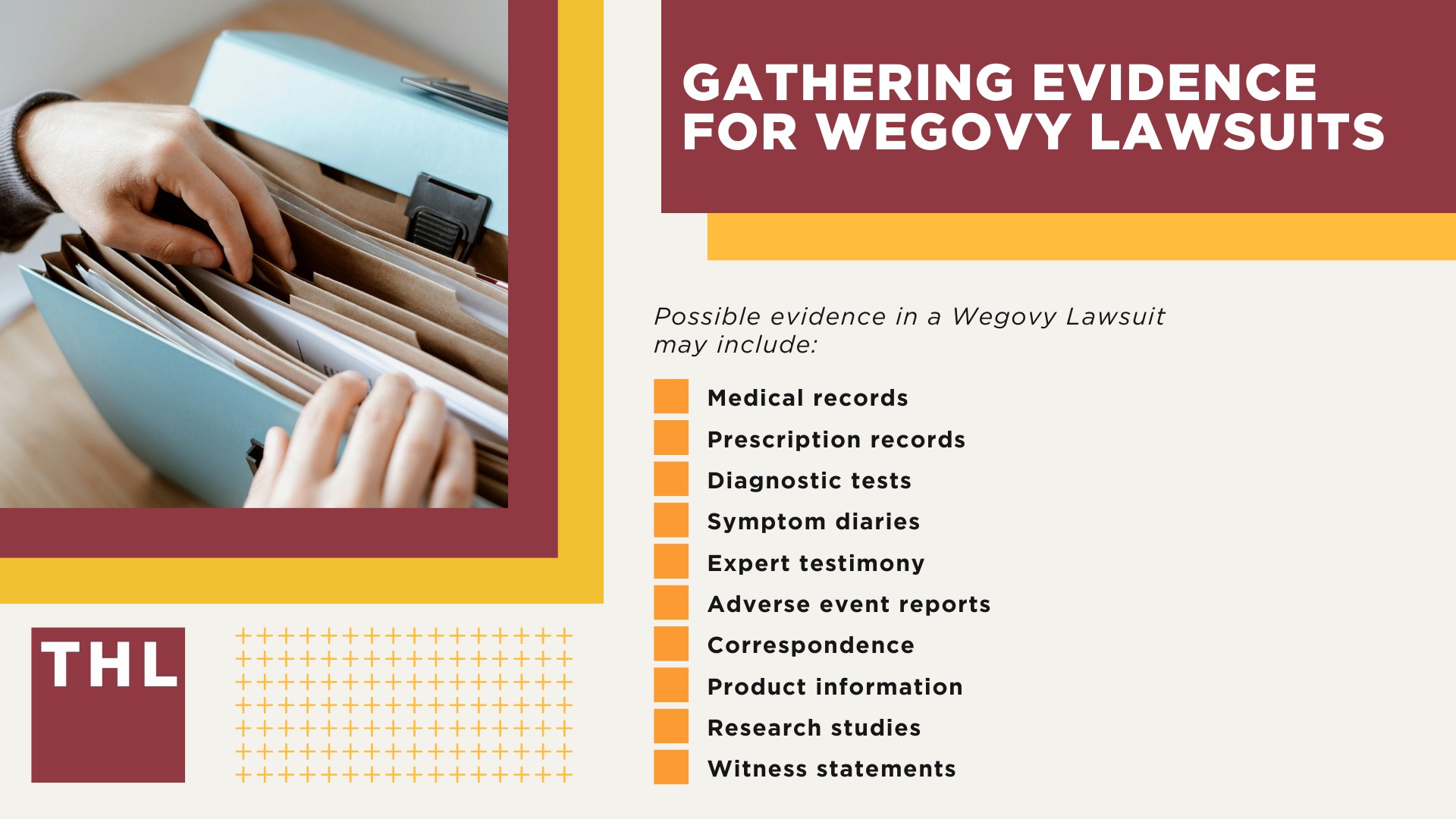 Wegovy and Other Weight Loss Drugs Linked to Serious Side Effects; Health Problems Linked to Wegovy, Ozempic, and Other Similar Weight Loss Drugs; Do You Qualify for the Wegovy Lawsuit; Gathering Evidence for Wegovy Lawsuits