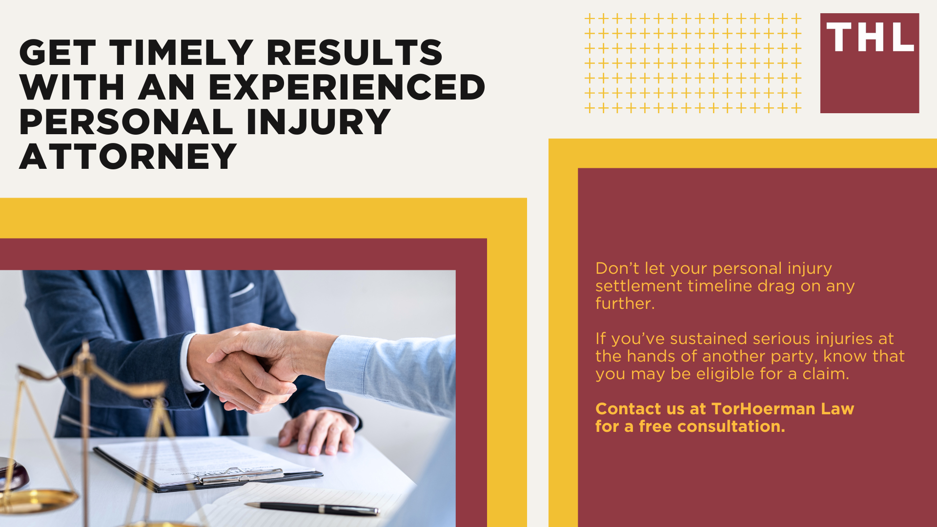 The Duration of Single Incident Personal Injury Lawsuits; Complex and Mass Tort Litigation; Examples of Complex Personal Injury and Mass Tort Cases; The Personal Injury Claim Process; How a Personal Injury Law Firm Can Shorten the Timeline; Get Timely Results With an Experienced Personal Injury Attorney