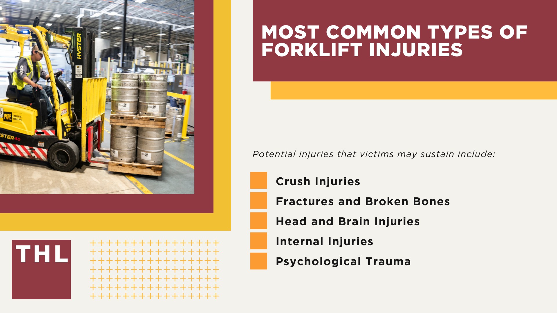 Most Common Types of Forklift Injuries