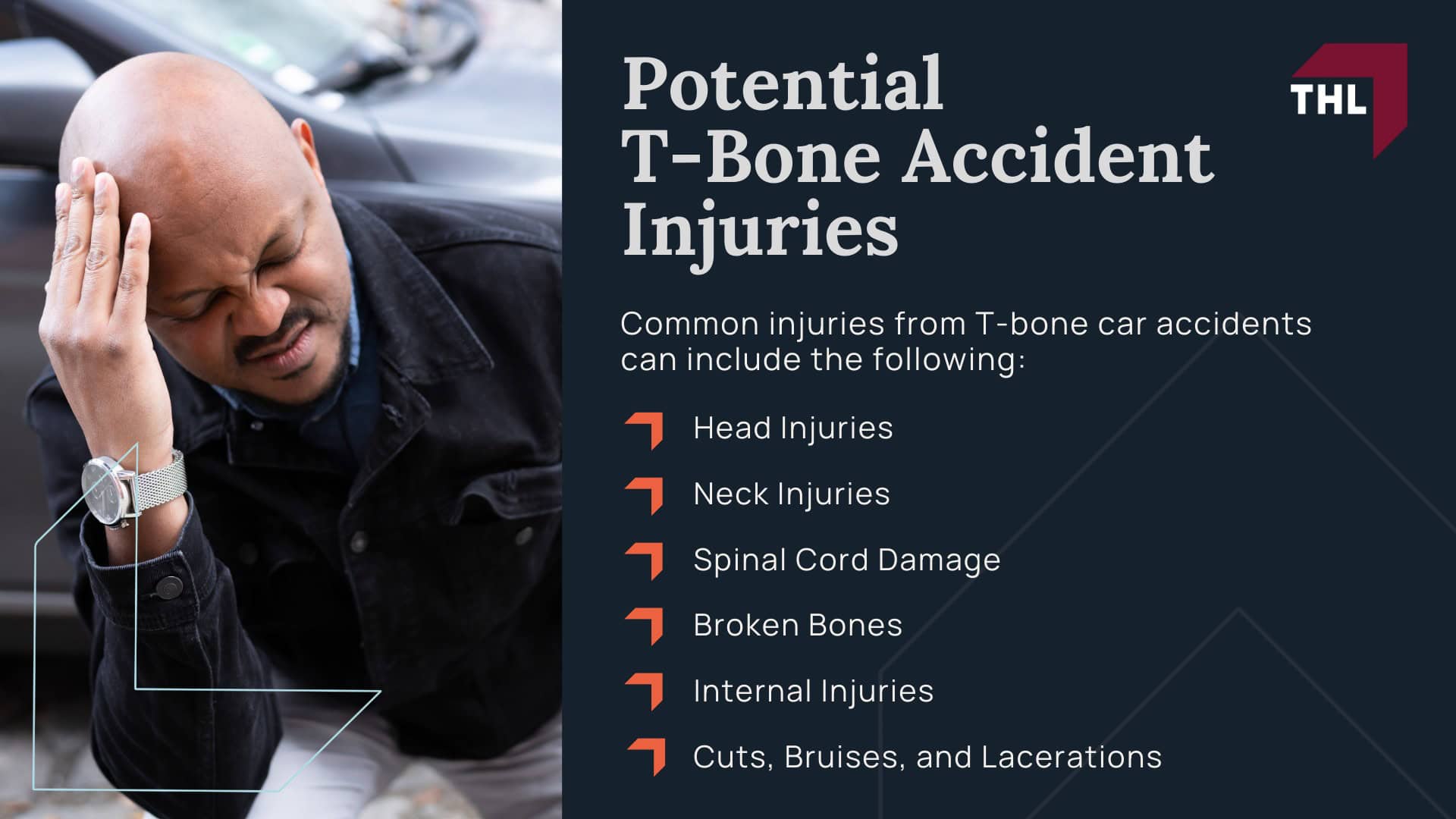 Potential T-Bone Accident Injuries