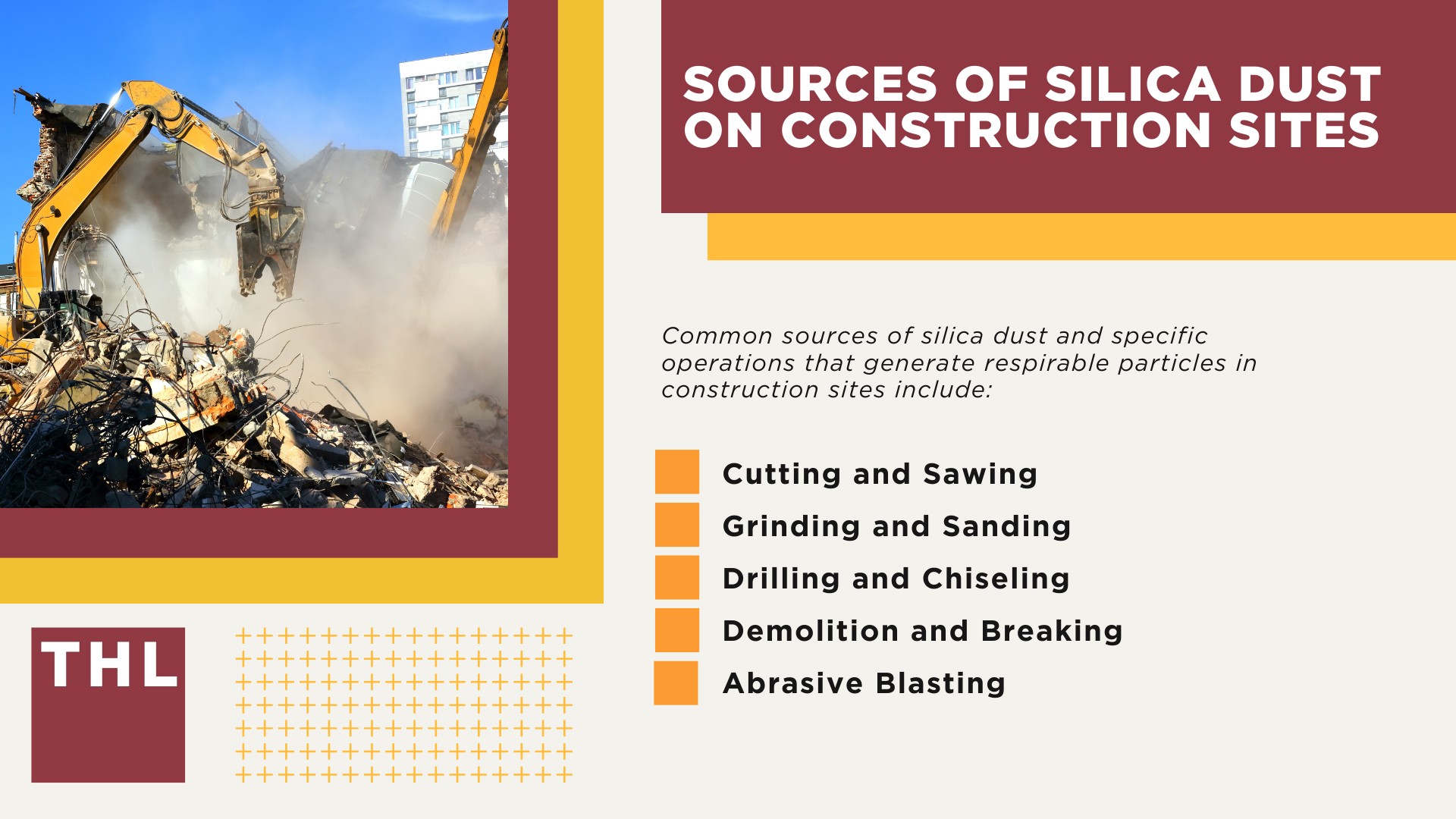 Sources of Silica Dust on Construction Sites