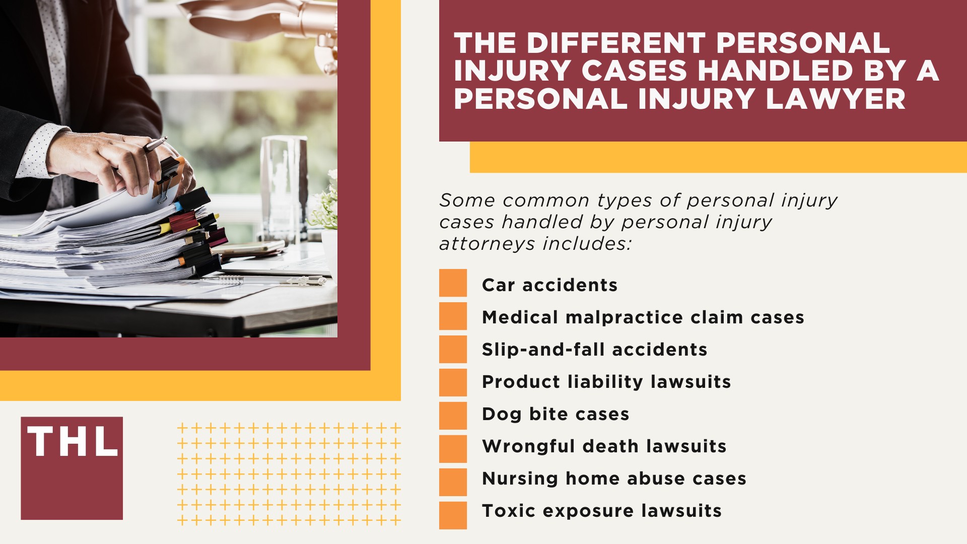 Initial Considerations When You Hire a Personal Injury Lawyer; Questions To Ask When You Hire a Personal Injury Lawyer; The Different Personal Injury Cases Handled by a Personal Injury Lawyer