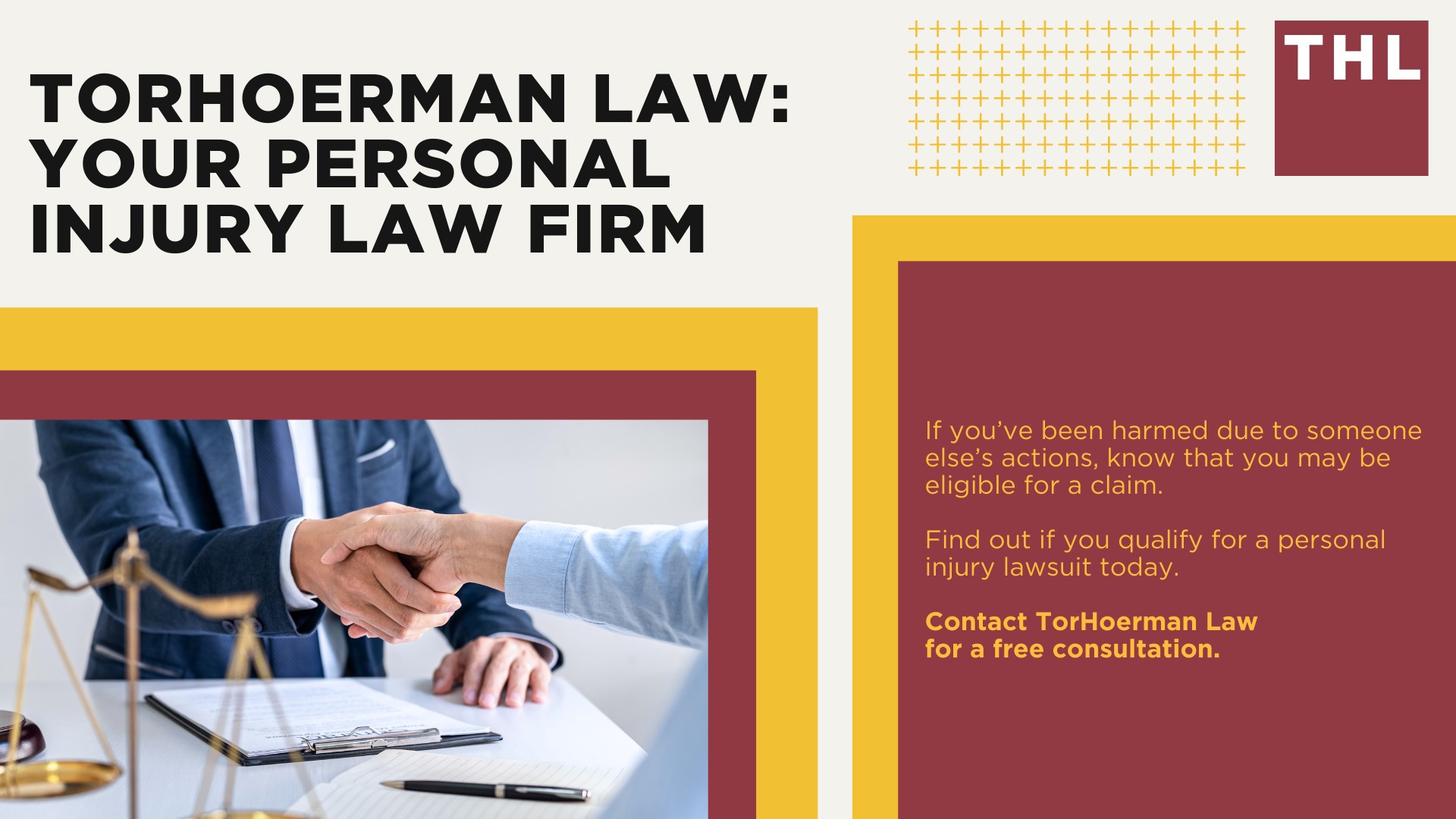 What Is a Personal Injury Case; Single-Event Personal Injury Cases; Other Types of Personal Injury Cases; Mass Torts; Our Major Mass Tort Practice Areas; Factors To Consider To Be Eligible for a Personal Injury Claim; TorHoerman Law_ Your Personal Injury Law Firm
