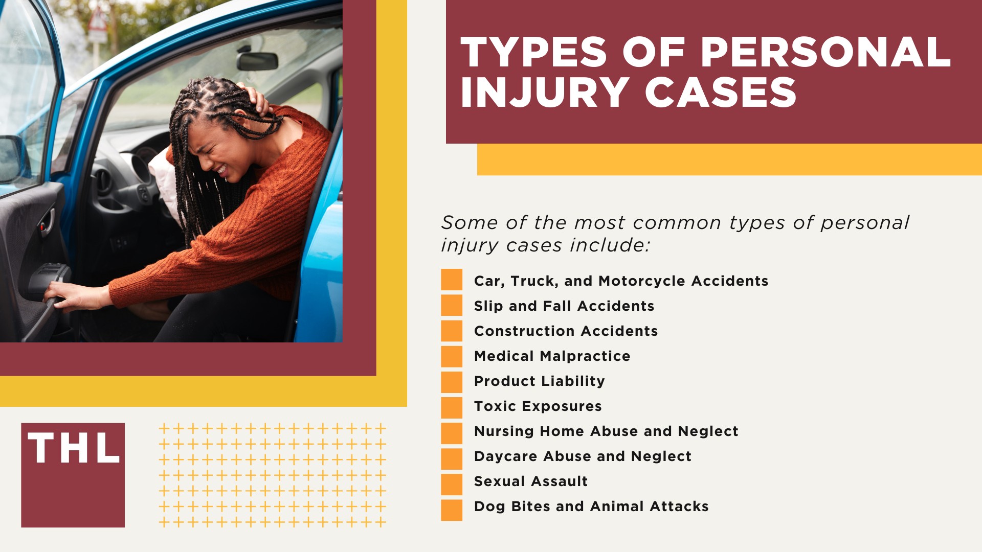Understanding Personal Injury Lawsuits; Types of Personal Injury Cases