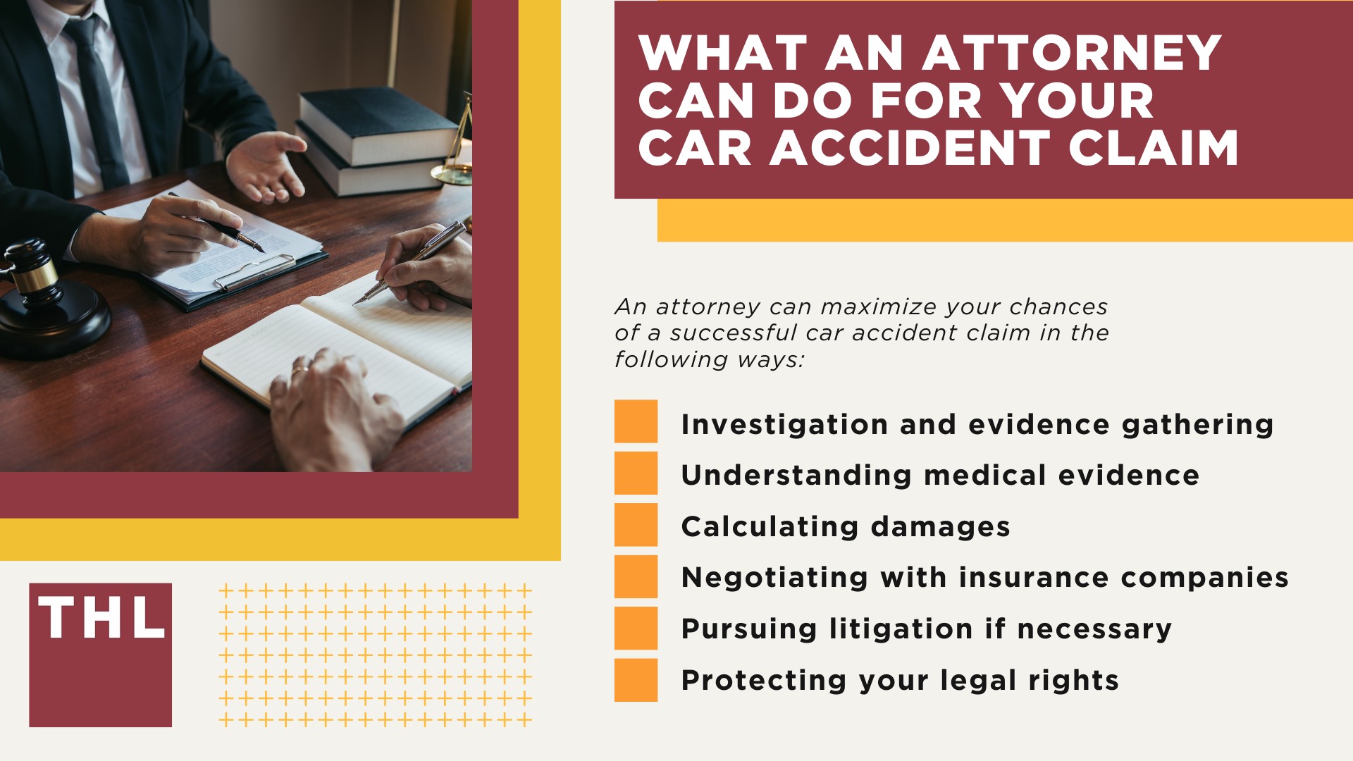 Common Car Accident Injuries; The Catastrophic and Lasting Impact of Car Crash Injuries; Different Accidents and Injury Patterns; Wrongful Death Claims After Car Accidents; What an Attorney Can Do for Your Car Accident Claim