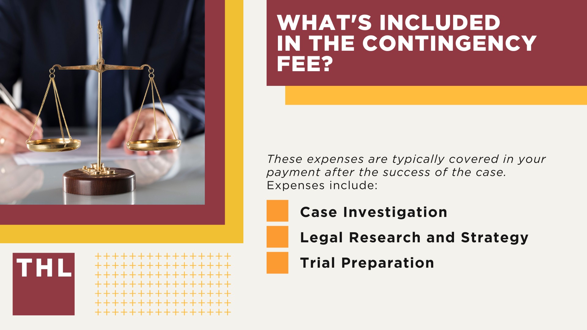 The Cost of Personal Injury Attorneys; Different Forms of Legal Payment Structure; A Detailed Explanation of the Contingency Arrangement; The Benefits of Contingency Payment; What's Included in the Contingency Fee