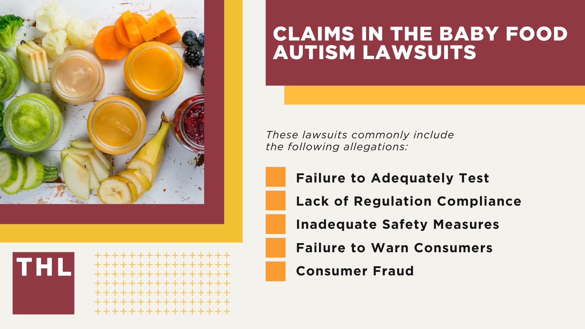 Heavy Metals in Baby Food Products_ A Serious Public Health Concern; What Baby Foods Were Found to Contain Heavy Metals; Link Between Heavy Metals in Baby Food and Health Issues; About the Toxic Baby Food Lawsuits; Claims in the Baby Food Autism Lawsuits