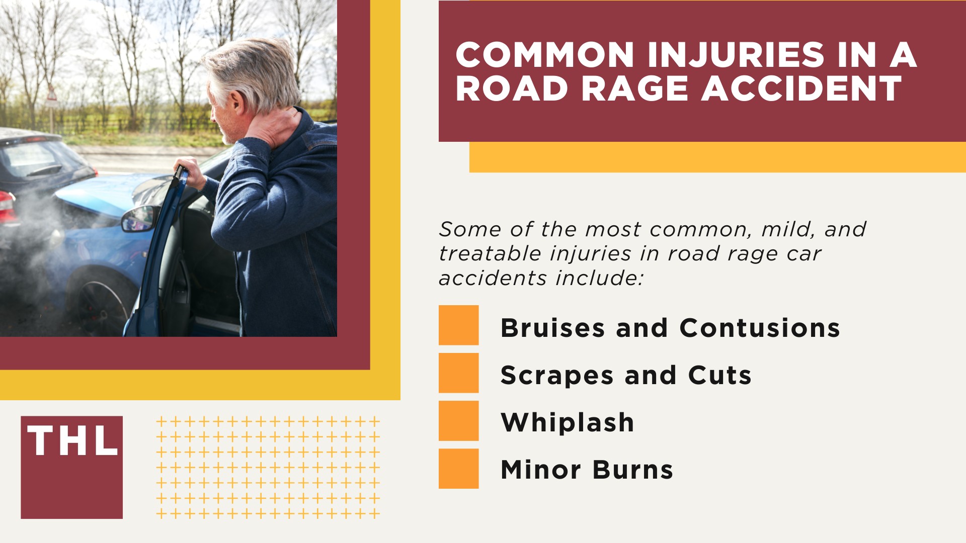 Common Injuries in a Road Rage Accident