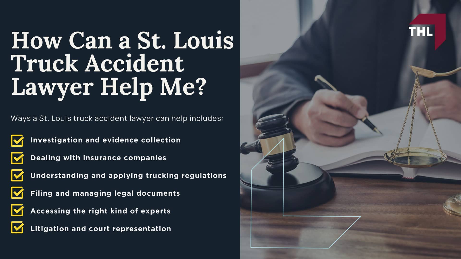 How Can a St. Louis Truck Accident Lawyer Help Me