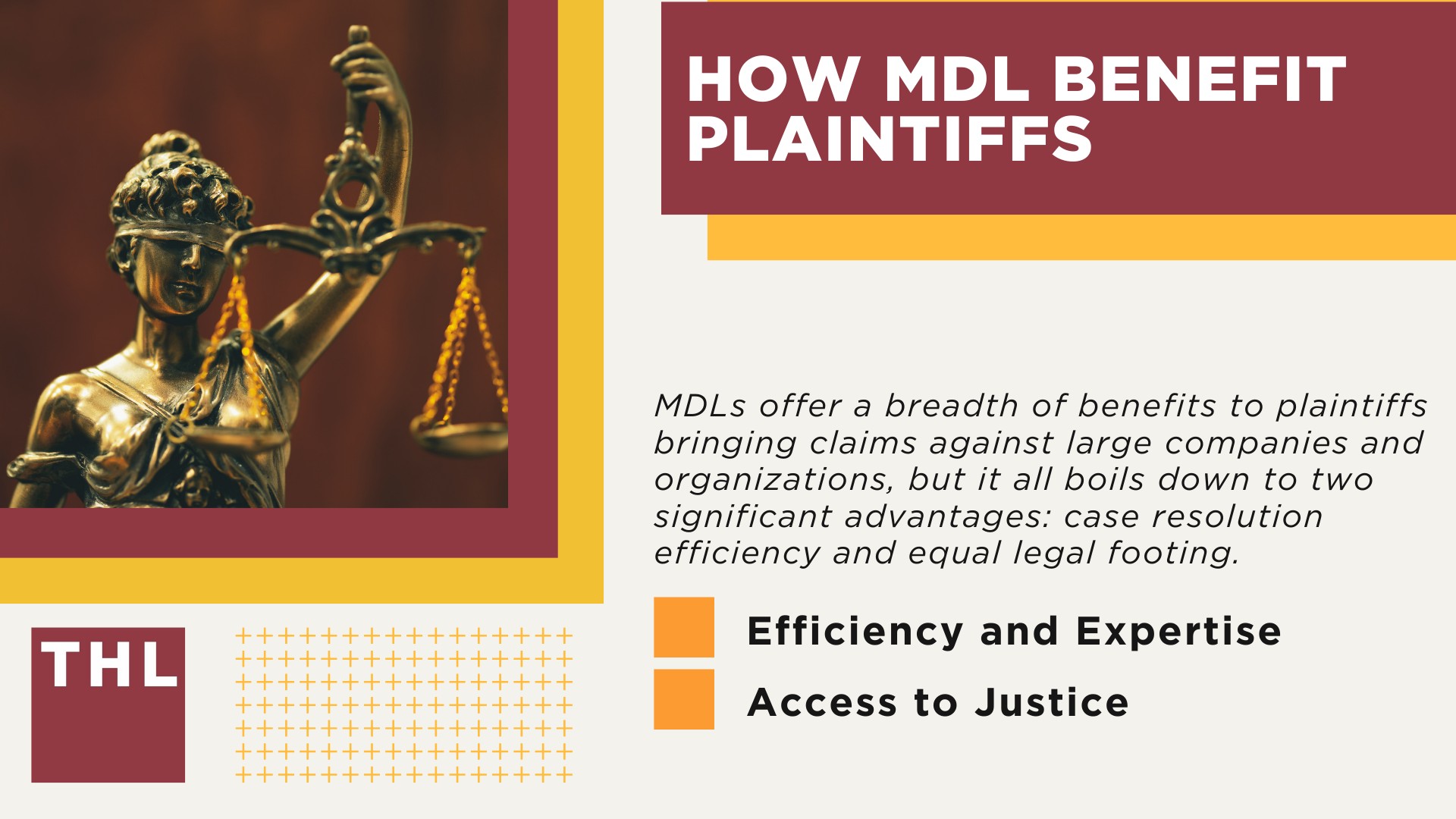 How MDL Benefit Plaintiffs