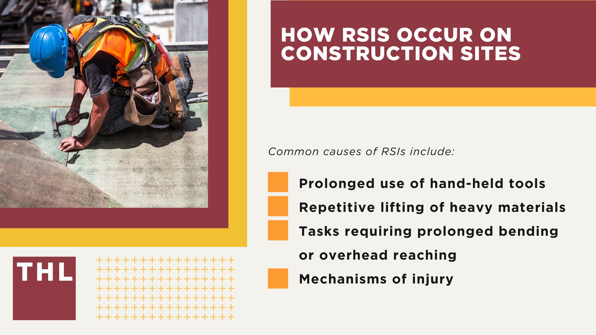 How RSIs Occur on Construction Sites