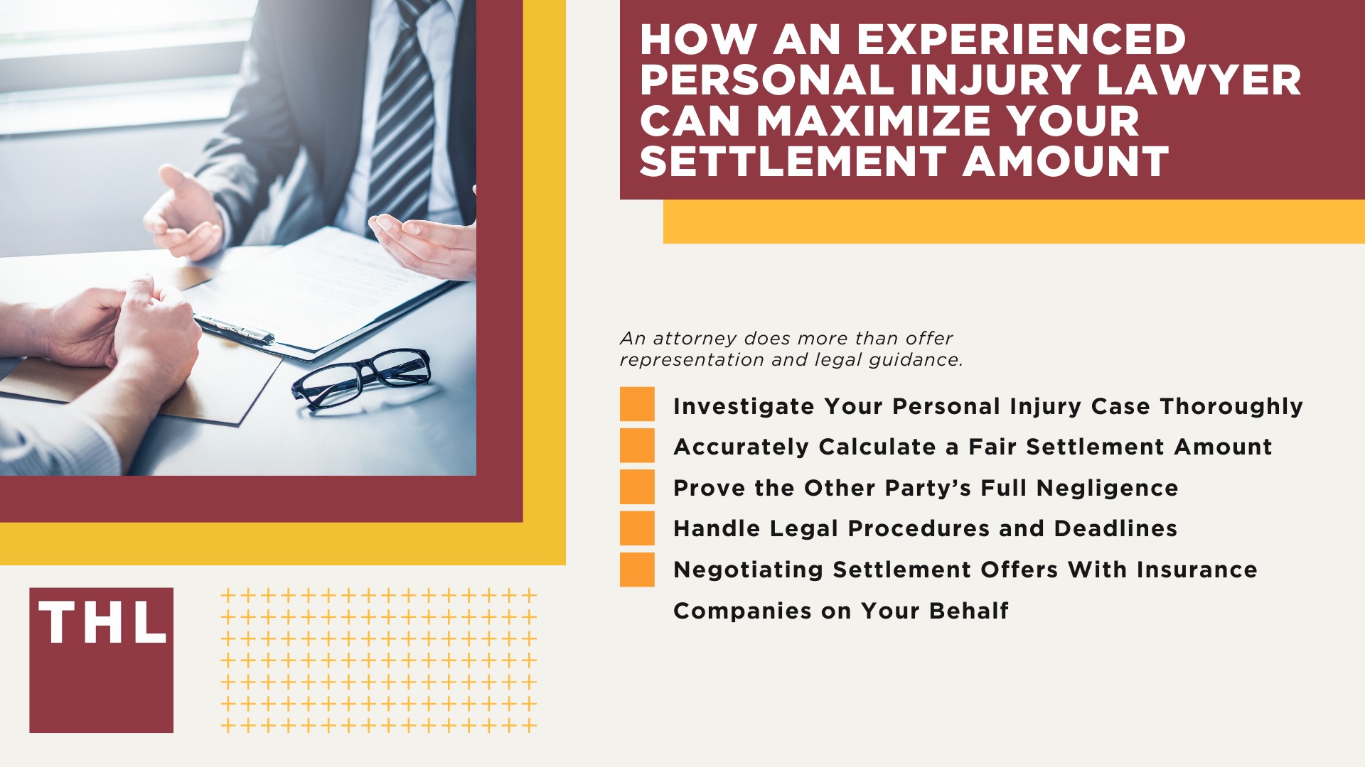 How an Experienced Personal Injury Lawyer Can Maximize Your Settlement Amount