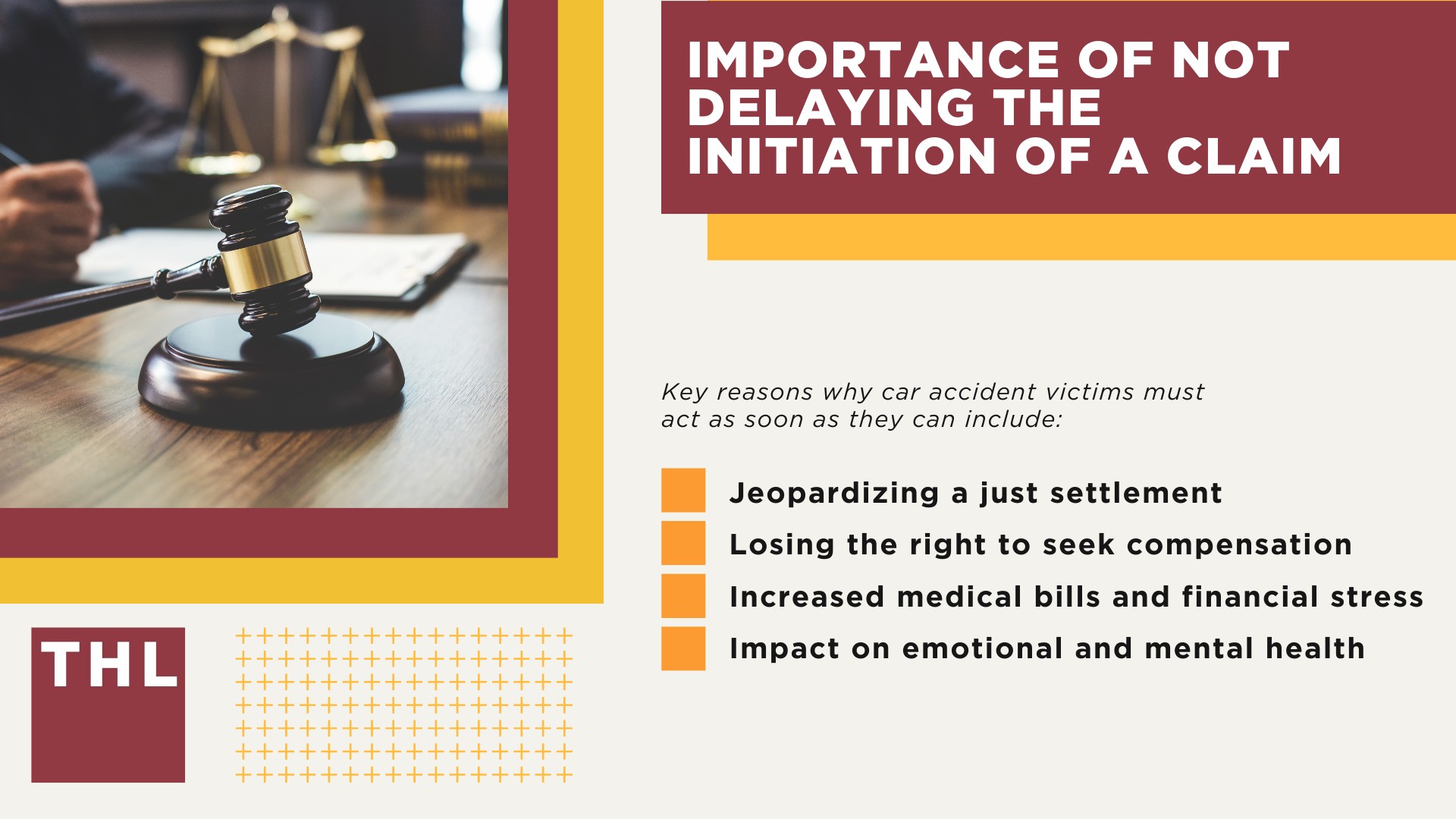 Importance of Not Delaying the Initiation of a Claim