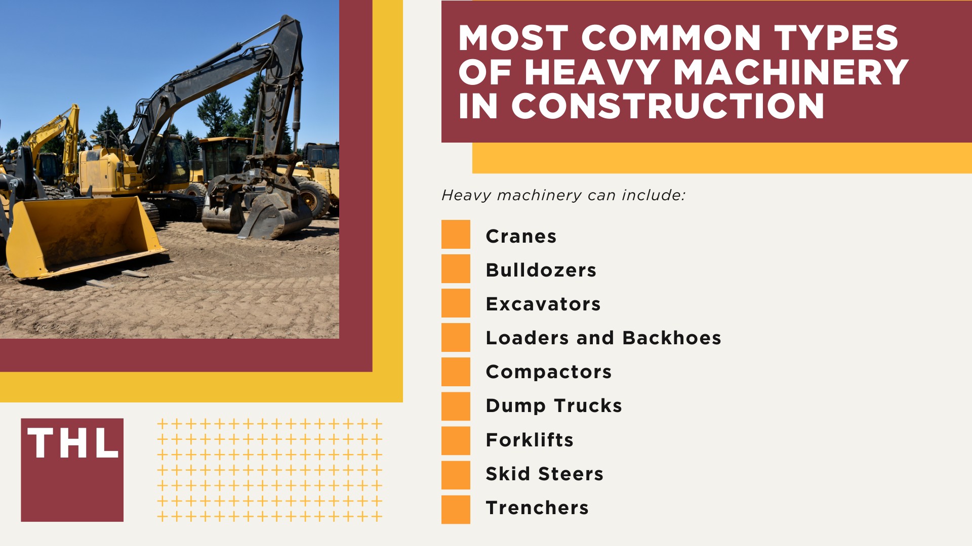 Most Common Types of Heavy Machinery in Construction
