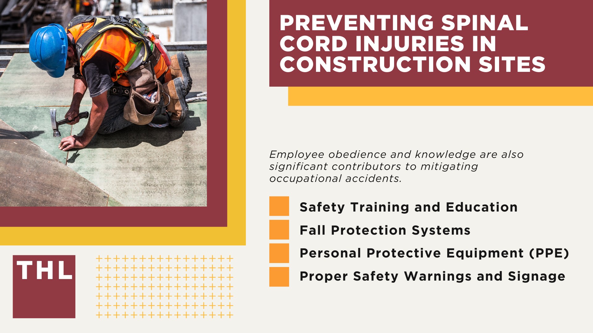 Preventing Spinal Cord Injuries in Construction Sites