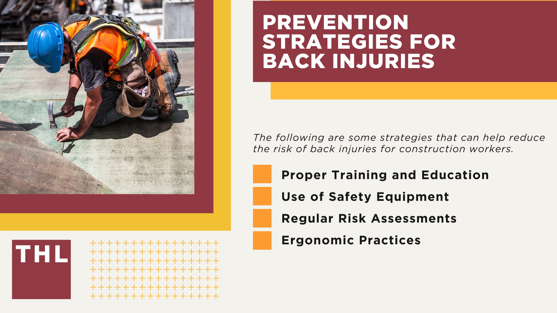 Prevention Strategies for Back Injuries
