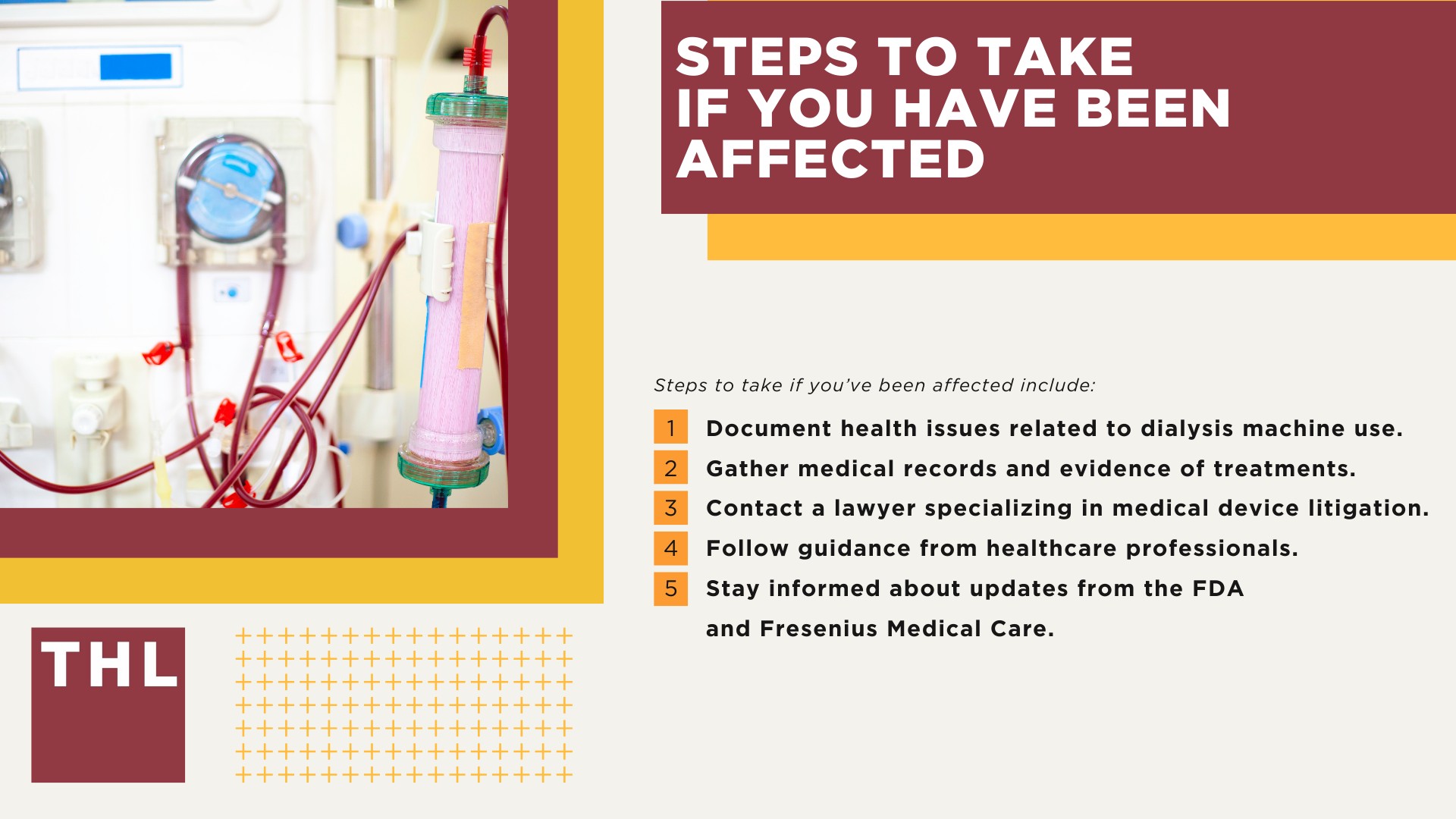 Fresenius Medical Care Dialysis Machines Recall; Steps to Take if You Have Been Affected