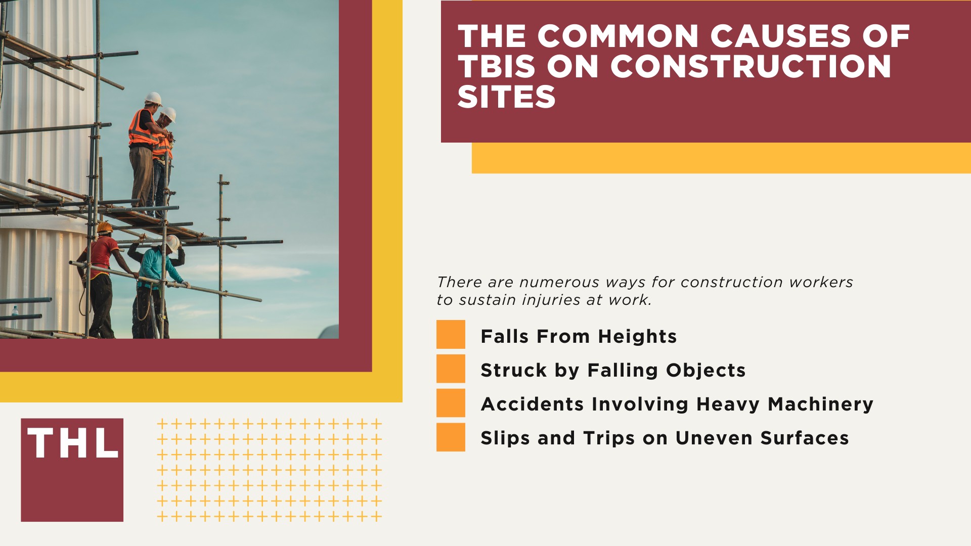 The Common Causes of TBIs on Construction Sites