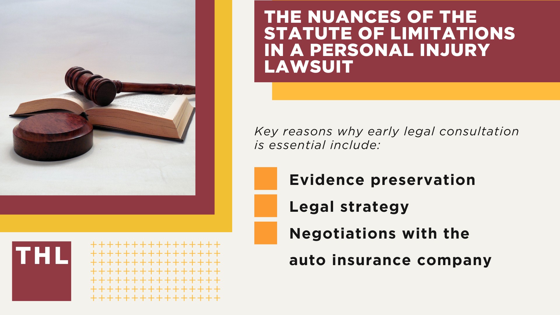 The Nuances of the Statute of Limitations in a Personal Injury Lawsuit