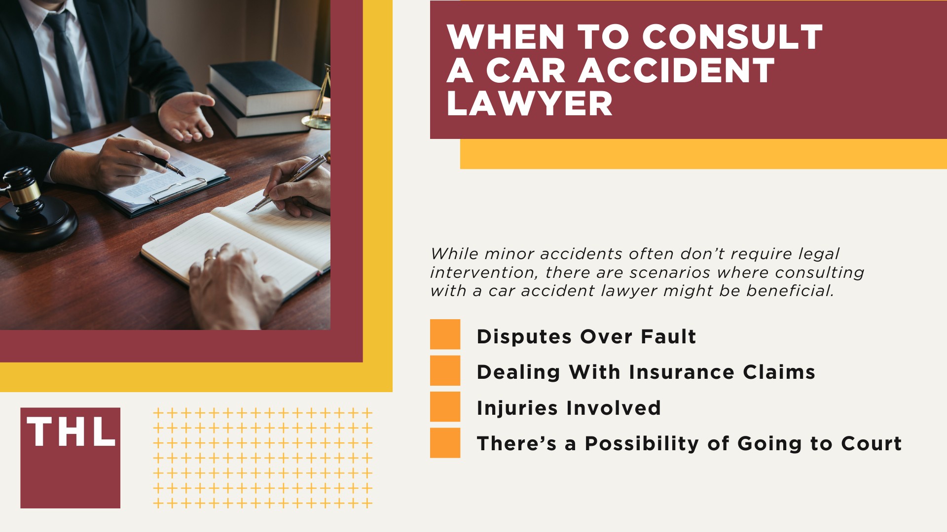 Understanding Minor Car Accidents; Step-by-Step Guide; When To Consult a Car Accident Lawyer