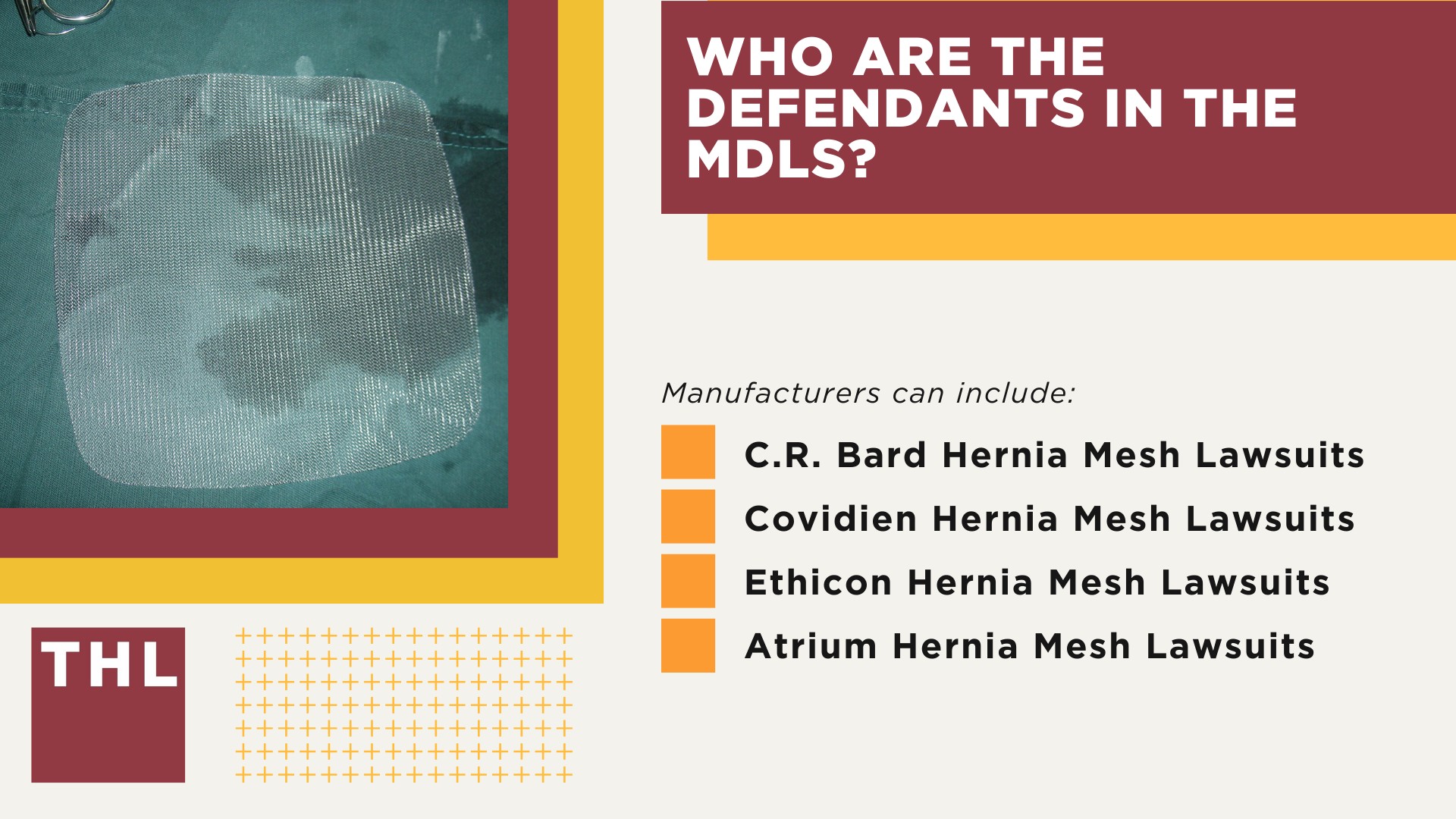 There Is No Hernia Mesh Class Action Lawsuit; MDL vs Class Action Lawsuit_ How Are They Different; What Is the Legal Process for the Hernia Mesh MDL; What’s Happening in the Hernia Mesh MDL Currently; Who Are the Defendants in the MDLs